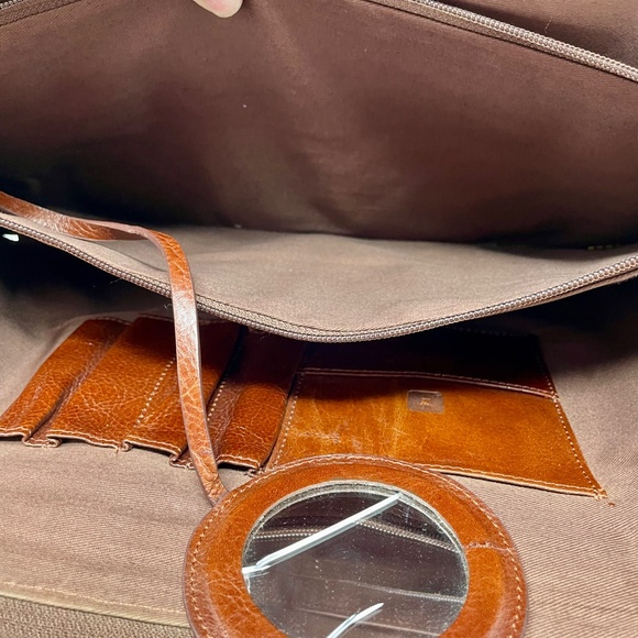 Wilson’s Vintage Brown Leather Briefcase - Picture 12 of 16